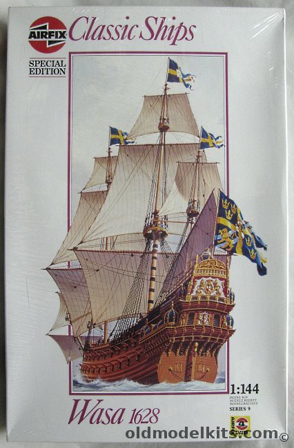 Airfix 1/144 Wasa Swedish Warship, 09256 plastic model kit